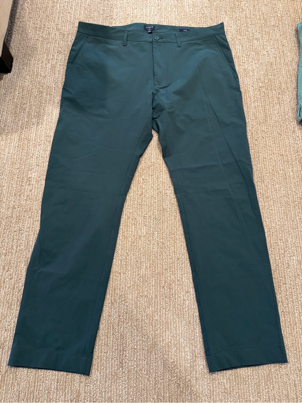 J. Crew Men's Chinos in Deep Teal